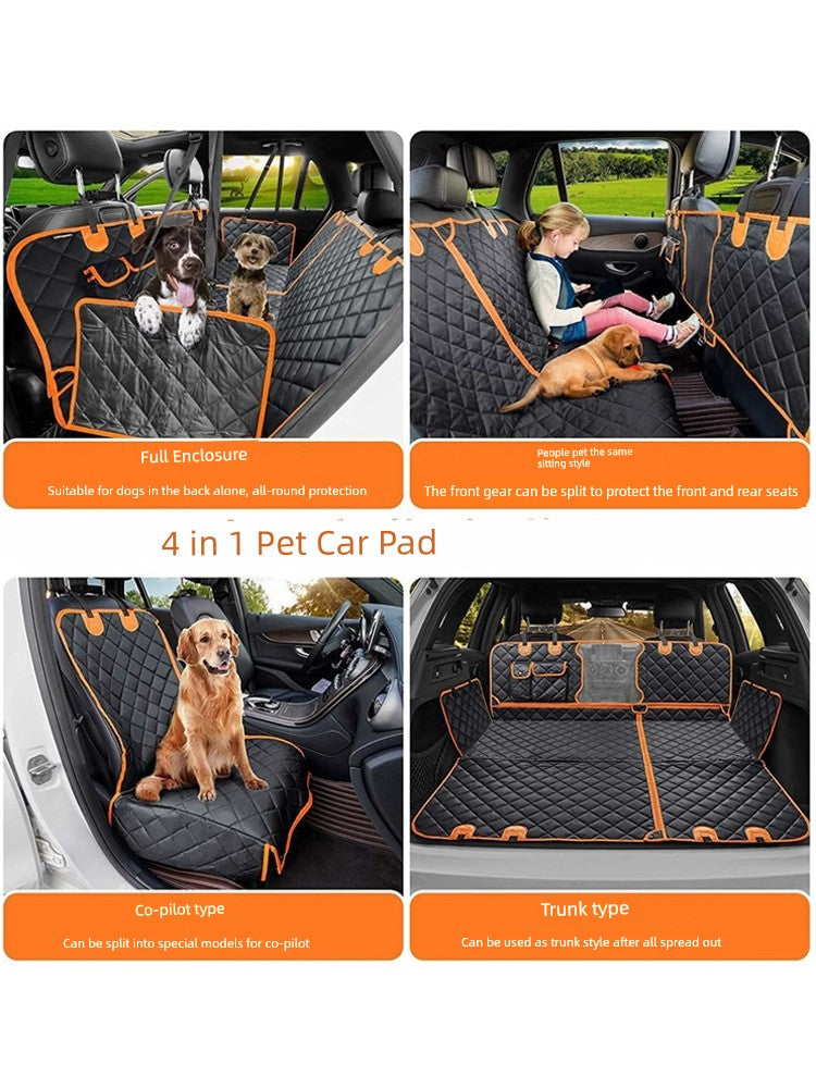 Car Pet Mat Rear Seat Co-Pilot Dog Car Nest Medium Large Dog Anti-Dirty Ride Handy Gadget Isolation Pad