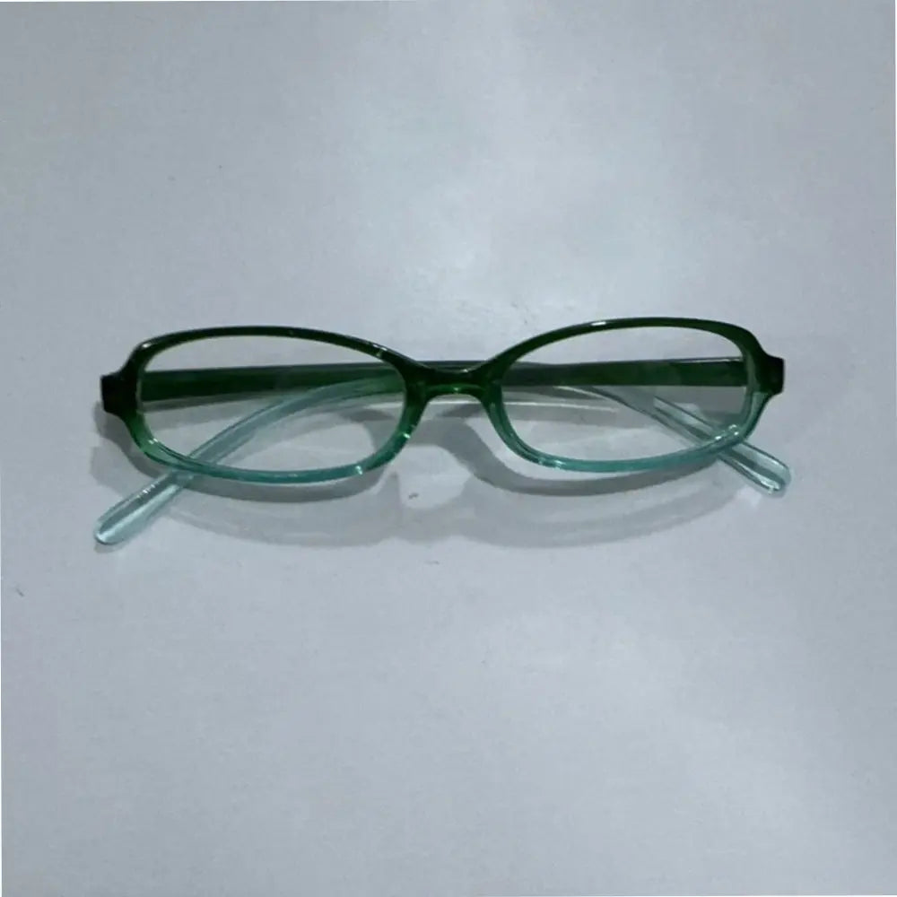 Y2K Women Retro Small Square Frame Glasses Ultralight Decorative Eyewear Eye Protection Computer Eyeglasses