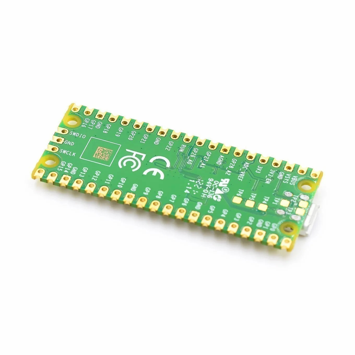 Raspberry Pi Pico Board RP2040 Dual-Core 264KB ARM Low-Power Microcomputers High-Performance Cortex-M0+ Processor