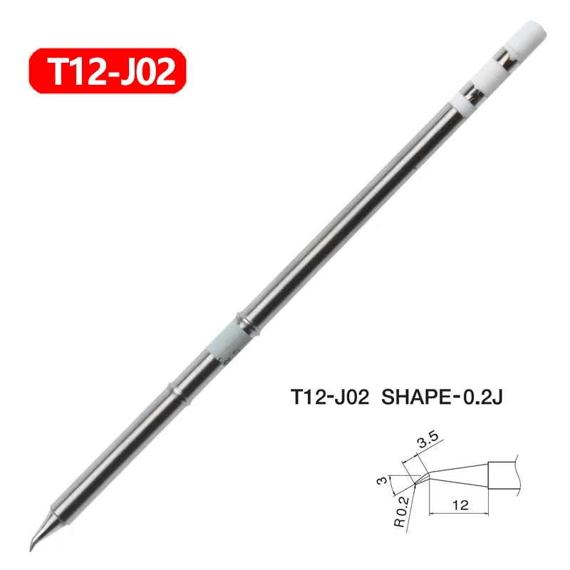 1pc T12 Soldering Iron tips Replacement Various models of Tip Electric Soldering Iron Tip T12- D4  D52 J02 JS02 BC3 CF4 KF KL