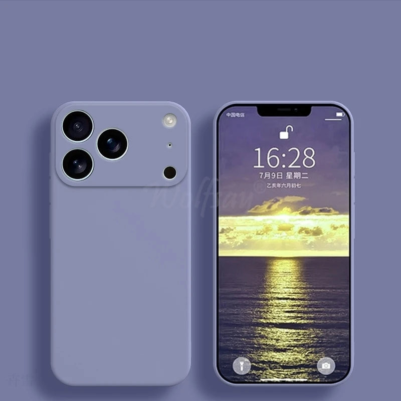 Elevate Your Style with the iPhone 17 Pro Liquid Silicone TPU Case - Ultimate Protection & Sleek Design