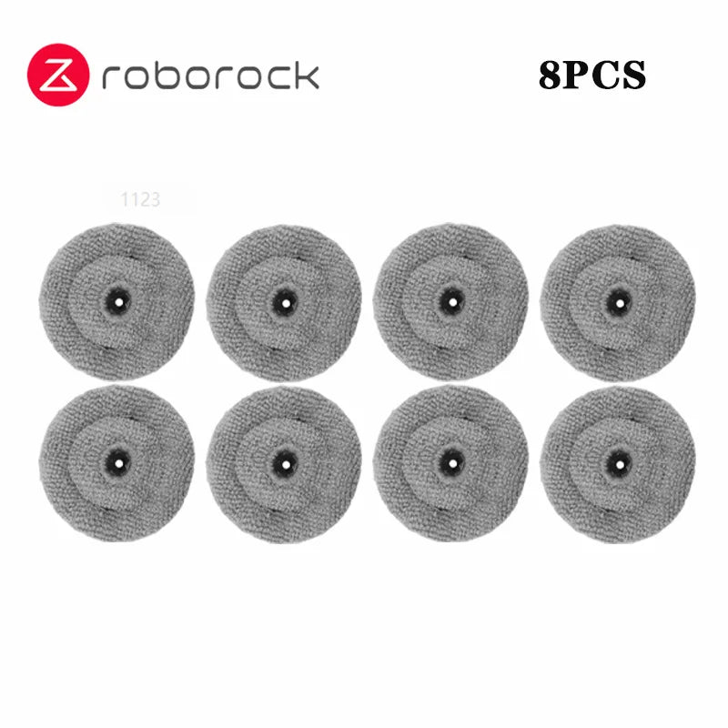 Roborock S8 MaxV Ultra Robot Vacuum Spare Parts Main Side Brushes Mop Cloths HEPA Filters Dust Bags Accessories