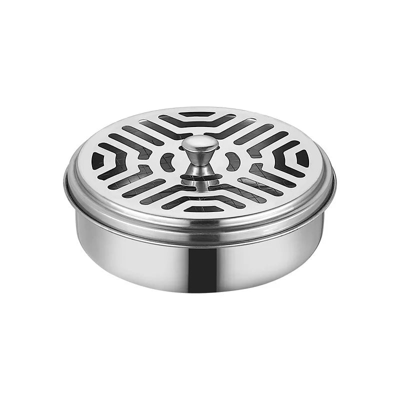 Stainless Steel Repellent Incense Plate Incense Holder Incense Plate Tray Incense Burner Box zen Home Decor for Home Outdoor