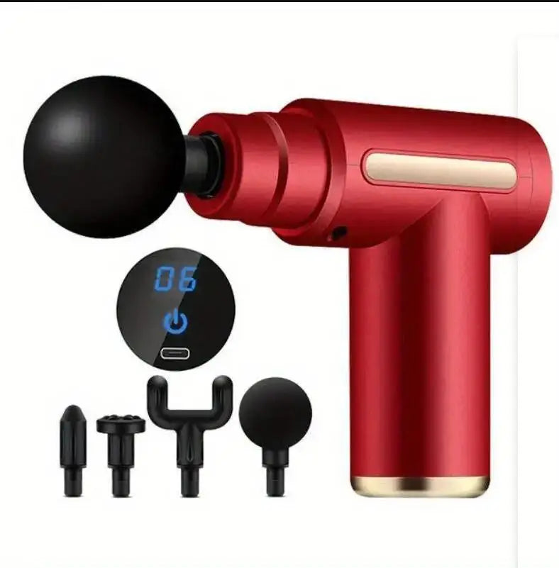 Mini Muscle Massage Gun Protable Body Massager Deep Handheld Percussion Massager For Body Back And Neck Leg