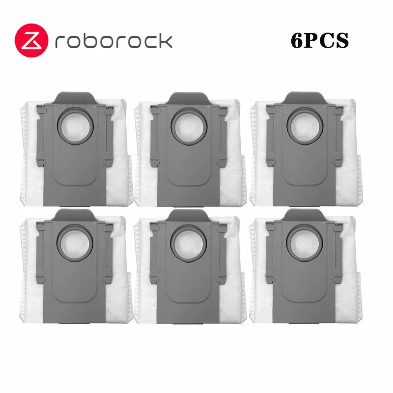 Roborock S8 MaxV Ultra Robot Vacuum Spare Parts Main Side Brushes Mop Cloths HEPA Filters Dust Bags Accessories