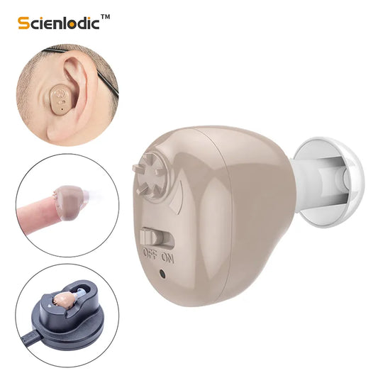 Hearing Aid Rechargeable Hearing Device ITE Ear Hearing Aids for The Elderly Audifonos Sound Amplifier for Deafness