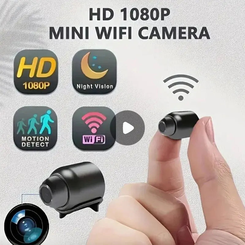 Mini WiFi Camera Indoor Safety Security Surveillance Baby Monitor Night Vision Camcorder IP Cam Audio Video Recorder