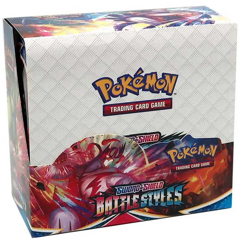 324Pcs/box Pokemon TCG: Sword & Shield Hidden fates Booster Box Collectible Trading Card Game Set