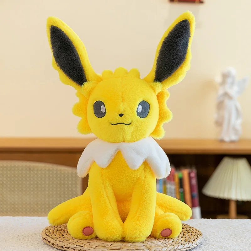 Pokemon Eevee Soft Hug Series Stuffed Plush Doll Toy Vaporeon Eeveelution Flareon Jolteon Pet Elves Gift