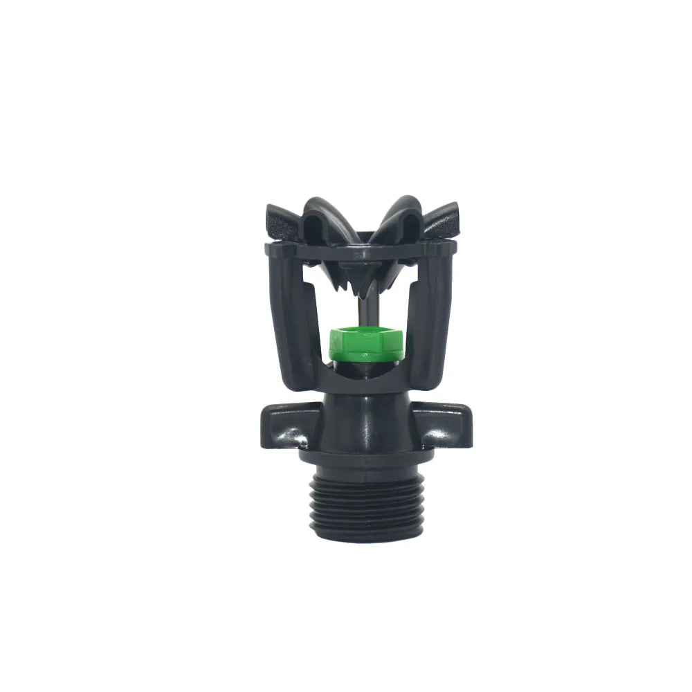 Garden Lawn Rotating Sprinkler 1/2" Male Thread Scattering Nozzle 360 Degree Automatic Rotating Watering Irrigation Sprinklers