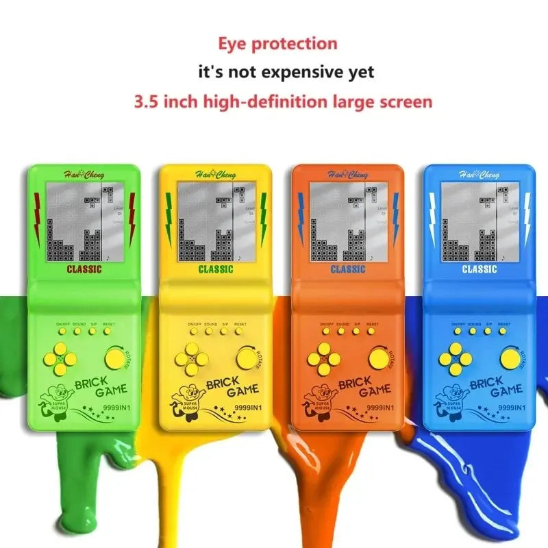 Mini Handheld Game Console Built-in 23 Games 80 Childhood Classic Tetris Retro Game Player Old Fashioned Children's Student Toys