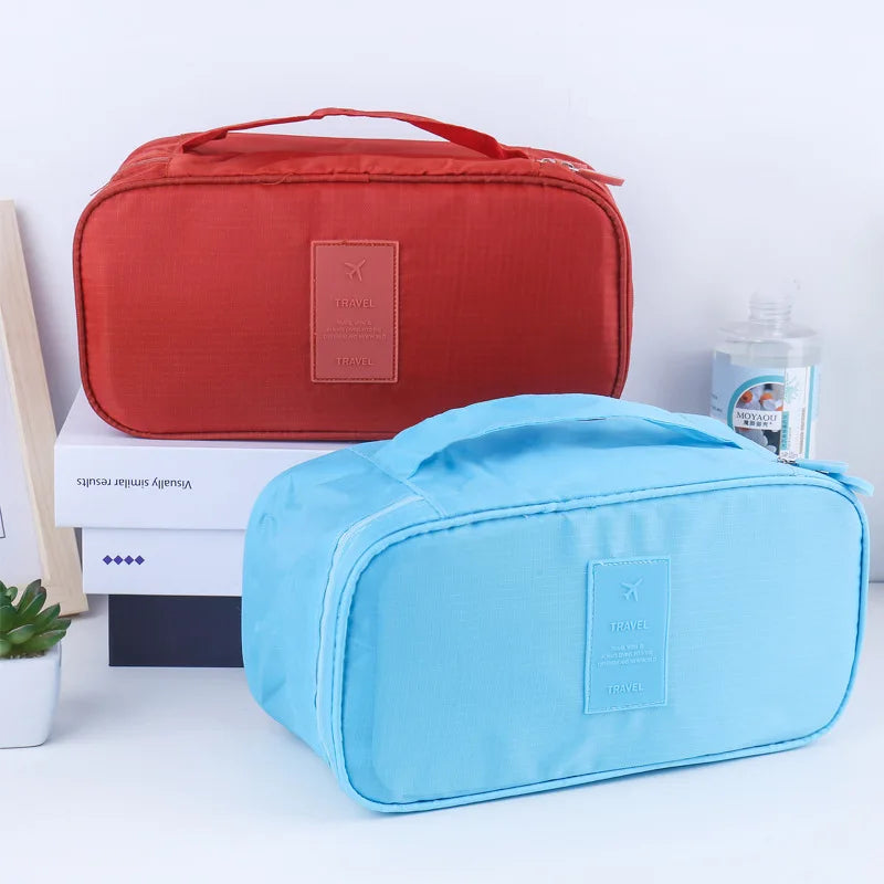 Simple Portable Underwear Storage Bag Lightweight Dustproof Organizer Multifunctional Travel Container