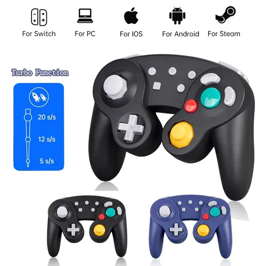 Bluetooth Gamepad Wireless GC Controller For Switch Gamecube Compatible With Nintendo Switch/Lite Controller For PC Joystick