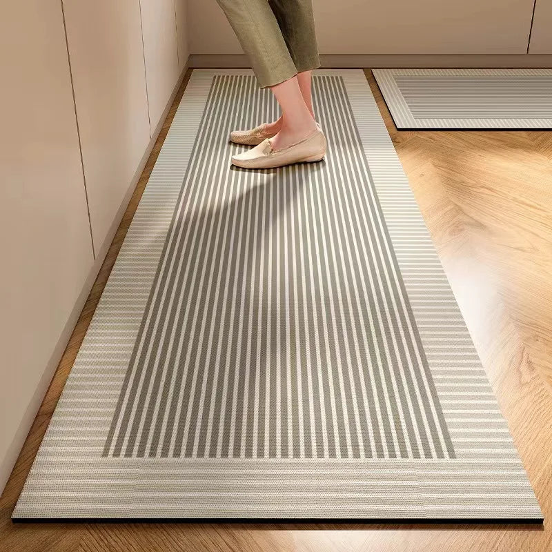 VIKAMA Simple Style Diatomite Entrance Kitchen Bathroom Home Decor Waterproof Anti-slip Mat Carpet Mats