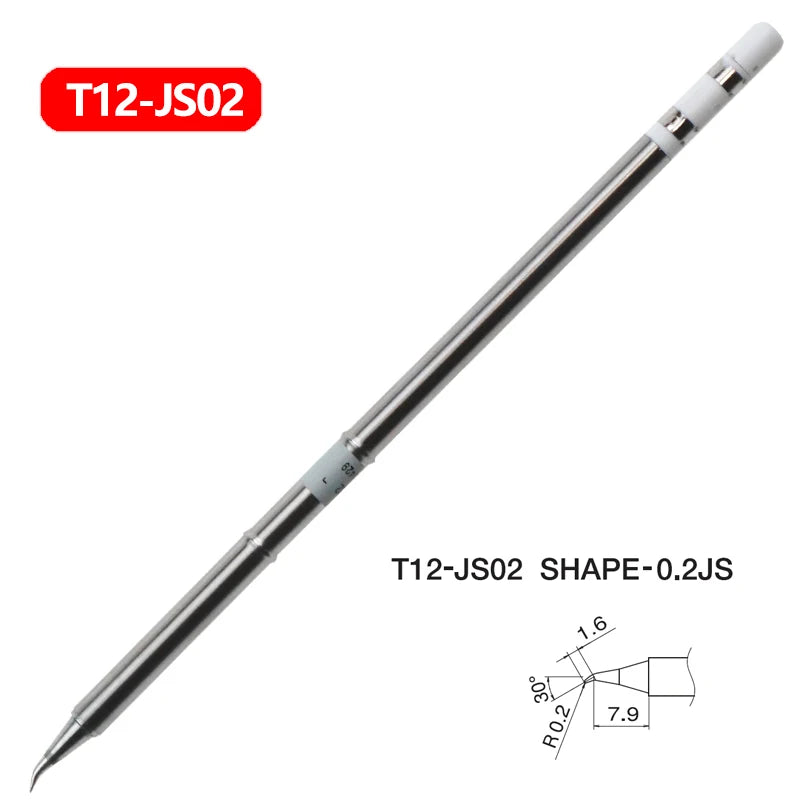 1pc T12 Soldering Iron tips Replacement Various models of Tip Electric Soldering Iron Tip T12- D4  D52 J02 JS02 BC3 CF4 KF KL