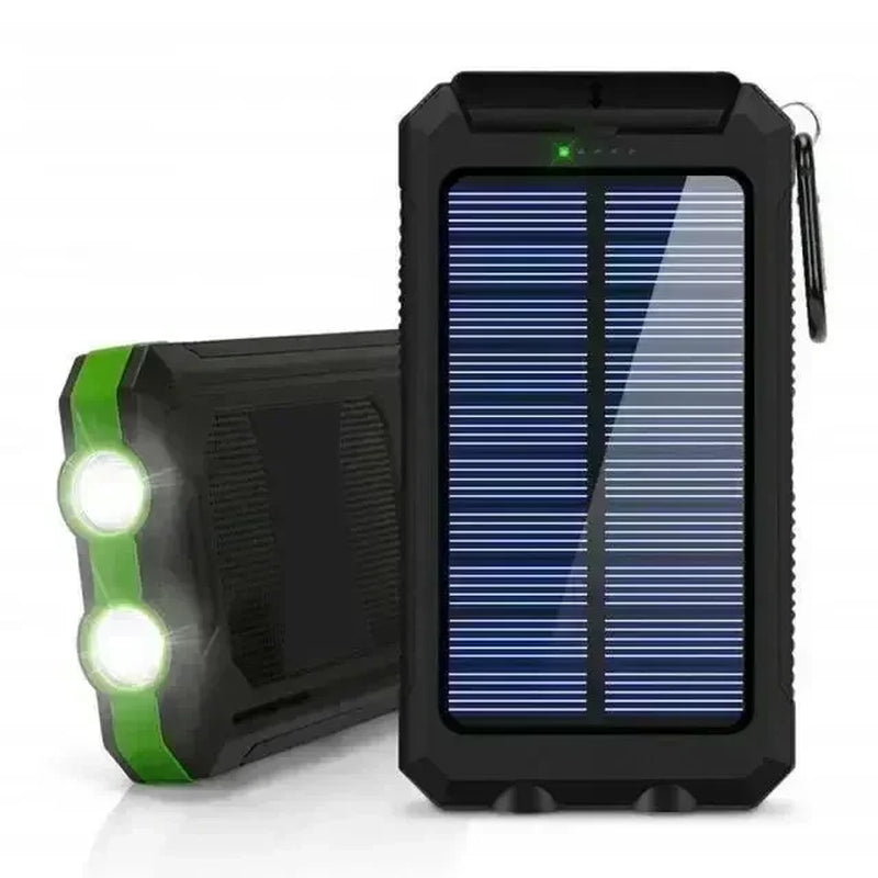 200000Mah Solar Power Bank Waterproof Large Capacity Powerbank Fast Charging External Battery with SOS for Iphone Samsung Xiaomi