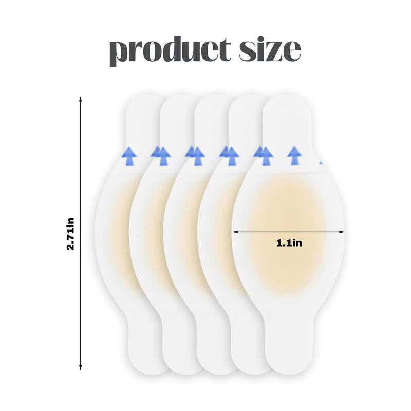 20 Counts Hydrocolloid Blister Bandages for Feet, Heel Prevention & Recovery Pads That Cushion Skin from Pressure