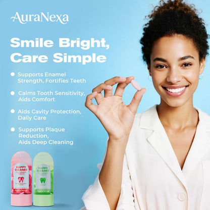 Auranexa Solid Toothpaste – Fluoride-Free, Eco-Friendly, Portable, Long-Lasting Fresh Breath | Natural Oral Care #Dealsforyoudays