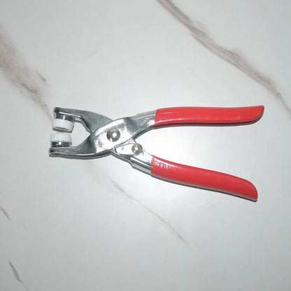 9.5Mm Metal Hollow Five-Claw Snap Button for Installing Clothes Bag Sewing and DIY Craft Hand Pliers Tool