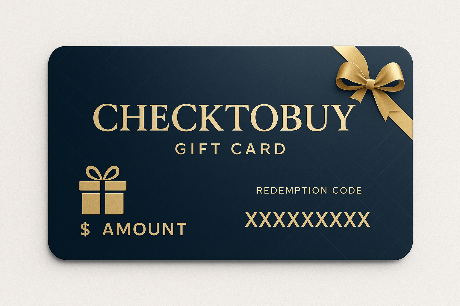 ChecktoBuy Gift Card