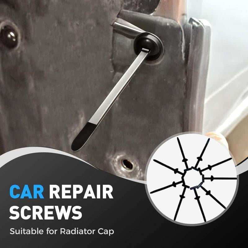 50Pcs Nylon Universal Cable Tie Buckle, Heavy Duty Self-Locking Nylon Zip Ties Holder, Multipurpose Plastic Cable Ties Tool for Car Daily Repair