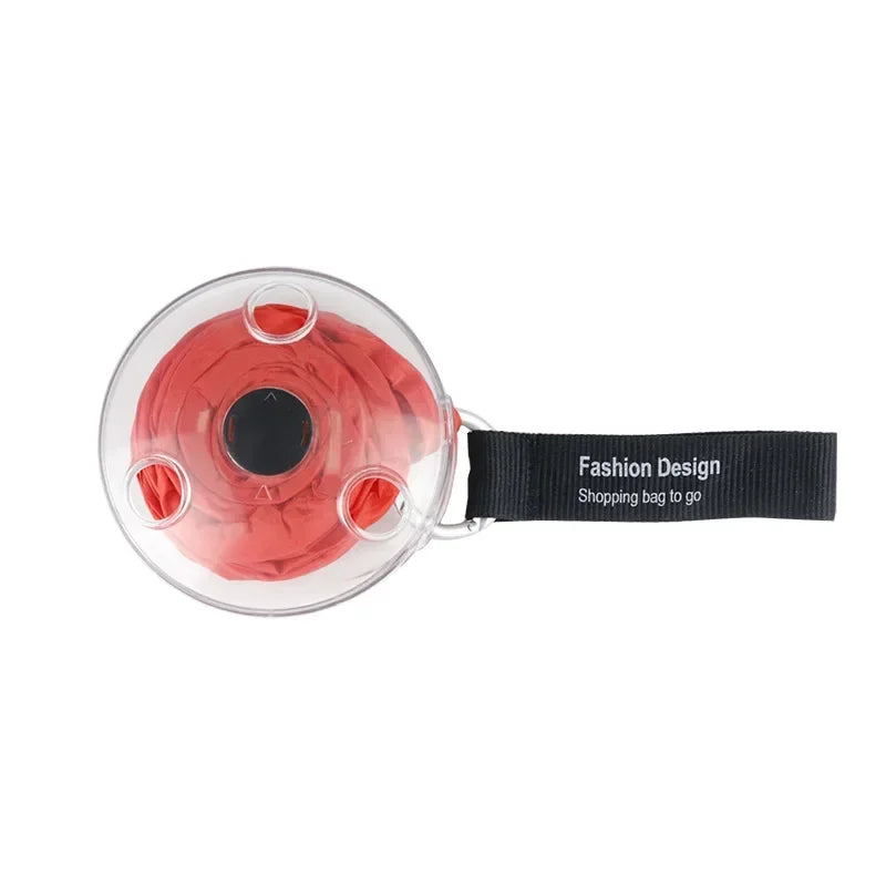 Super Small Portable Folding Retractable Storage Bag Multifunctional Small Disc Shopping Bag
