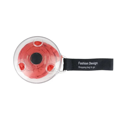 Super Small Portable Folding Retractable Storage Bag Multifunctional Small Disc Shopping Bag