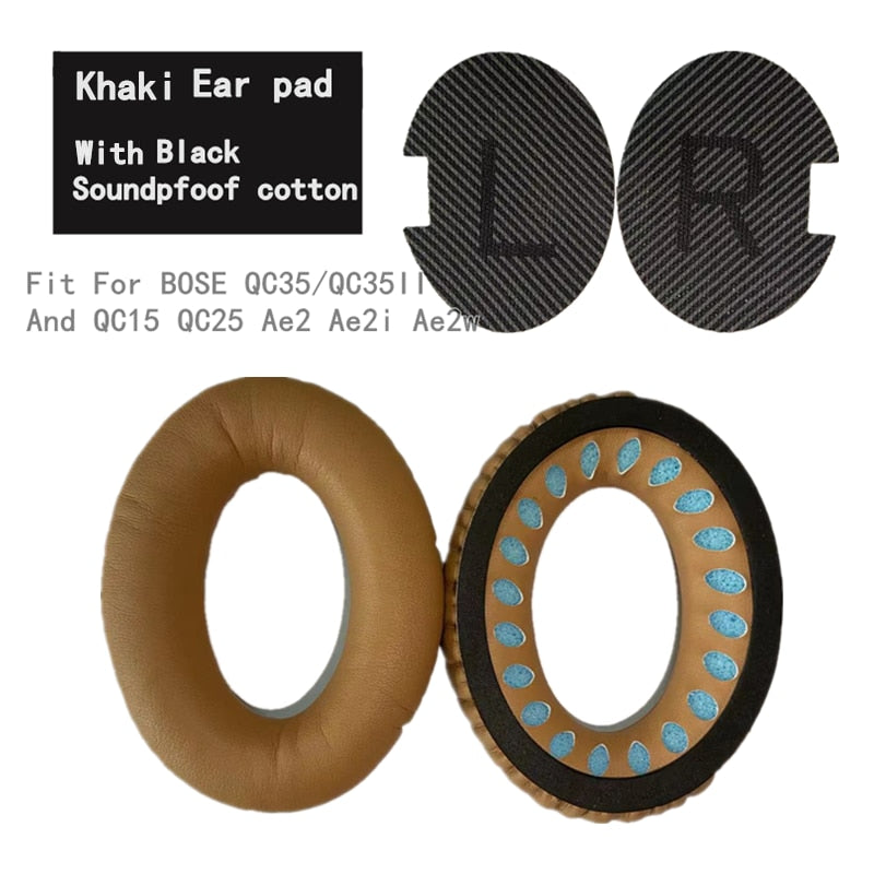 Replacement EarPad For BOSE QC35 QC25 ear pads QC15 pads AE2 SoundTrue QuietComfort qc 15 25 35 BOSE qc35 ii Ear Pads Headphone