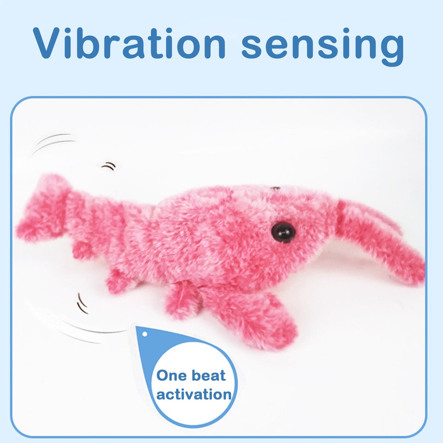 Electric Jumping Cat toy Shrimp Moving Simulation Lobster Electronic Plush Toys For Pet dog cat Children Stuffed Animal toy
