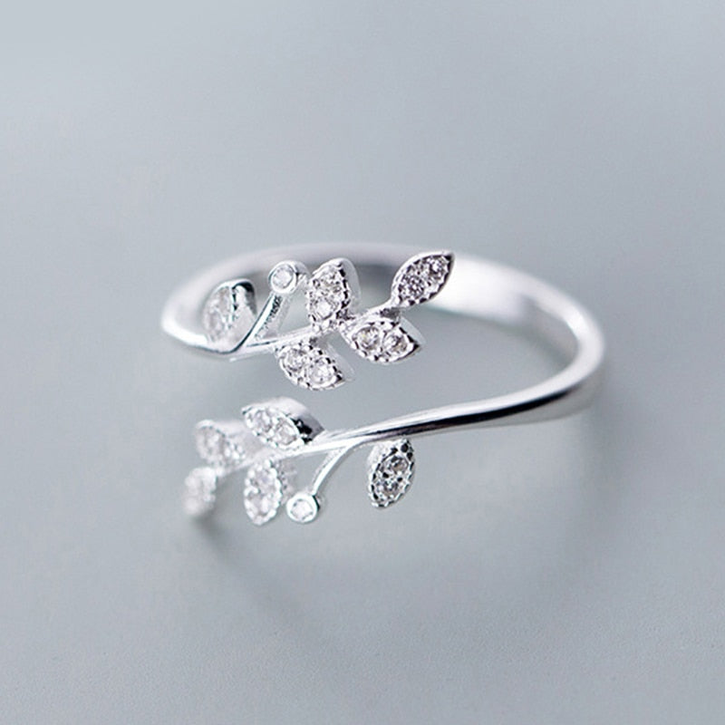 复古雏菊花戒指女式韩式可调节开口指环新娘婚礼订婚宣言珠宝 GIF