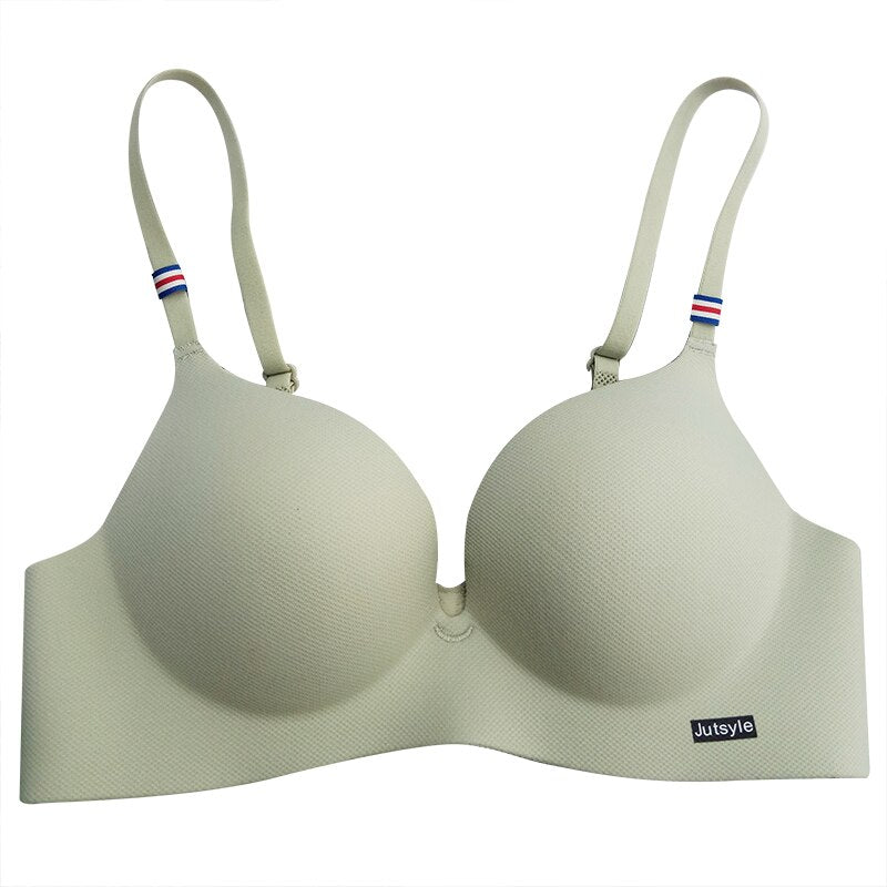 Sexy Deep U Cup Bras For Women Push Up Lingerie Seamless Bra Bralette Backless Bras Intimates Underwear Hot - 36