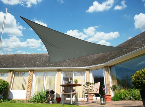 Waterproof Sun Shelter Triangle Sunshade Protection Outdoor Canopy Garden Patio Pool Shade Sail Awning Camping Shade Cloth Large