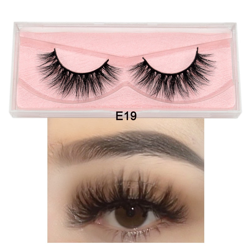 Visofree 5D Mink Eyelashes Long Lasting Mink Lashes Natural Dramatic Volume Eyelashes Extension Thick Long 3D False Eyelashes
