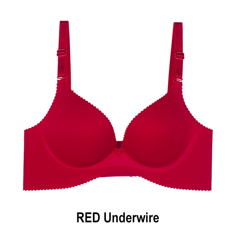 Sexy Deep U Cup Bras For Women Push Up Lingerie Seamless Bra Bralette Backless Bras Intimates Underwear Hot - 32