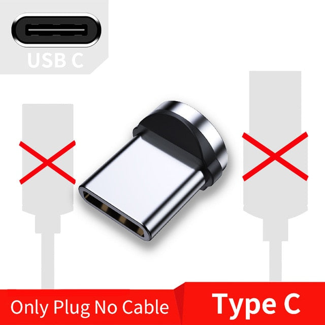 FPU 3m Magnetic Micro USB Cable For iPhone Samsung Android Mobile Phone Fast Charging USB Type C Cable Magnet Charger Wire Cord